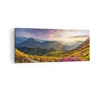 Lienzo Decorativo 120x50cm Moderno Panorámico Paisajes Naturaleza - 3152
