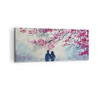 Lienzo Decorativo 120x50cm Moderno Panorámico Paisajes Personas - 4211