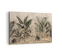 Lienzo Decorativo 120x80cm Moderno Horizontal Botánica Naturaleza - 5101