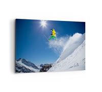 Lienzo Decorativo 120x80cm Moderno Horizontal Paisajes Personas - 2856