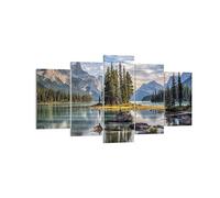 Lienzo Decorativo 160x85cm Moderno Tríptico Paisajes Naturaleza - 4133