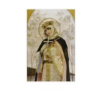 Lienzo decorativo con retrato de Olga de Kiev y arte de pared, impresión moderna para decoración de dormitorio familiar, sin marco, 30 x 45 cm