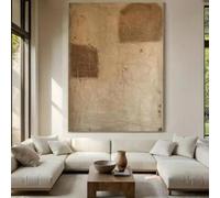 Lienzo decorativo de pared con diseño moderno, pintura abstracta de ciudad, arte mural para sala de estar, cuadro con forma geométrica cuadrada, decoración del hogar (30x45cm