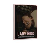 Lienzo decorativo para pared con diseño de Lady Bird - Historia emocional de la llegada de la edad 1, decoración minimalista de película indie (8) lienzos para pared, póster fotográfico, pintura de