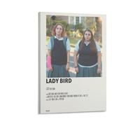 Lienzo decorativo para pared con diseño de Lady Bird - Historia emocional sobre la llegada de la edad 1, decoración minimalista de película indie (3) lienzos para pared, póster fotográfico, pintura