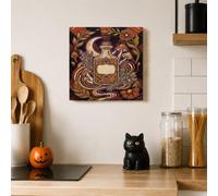 Lienzo decorativo para pared de cocina, diseño de botella de poción mística