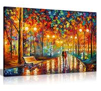 Lienzo decorativo para pared de Leonid Afremov Rains Rustle II (30 x 20)