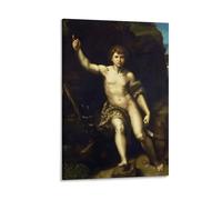 Lienzo decorativo para pared, diseño de San Juan en el desierto-rafael, póster decorativo moderno para el hogar, obras de arte, pósteres, 60 x 90 cm