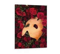 Lienzo enmarcado para pared, diseño de El fantasma de la ópera para un ambiente moderno del hogar, cocina, salón, comedor