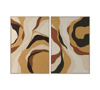 Lienzo Home ESPRIT Poliestireno Lienzo 102 x 4,5 x 152 cm