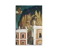 Lienzo impreso con obras de Giorgio De Chirico (viajeros extraños) de arte moderno y fino, 40 x 60 cm