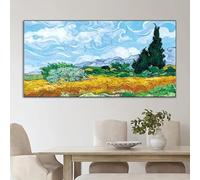 Lienzo impreso estilo Art Déco, arte mural retro clásico para sala de estar, dormitorio u oficina 50x105cm/20x41 pulgadas marco interior