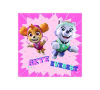 Lienzo - Patrulla Canina - Skye - 35 cm x 35 cm - Decoración mural - Niño