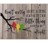 Lienzo personalizado de Jamaica Three Little Birds