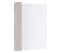 Lienzo preparado con mezcla de lino, Lienzo en blanco de 3 metros for pintar en capas, acrílico y óleo.(5m Long Width 68cm)