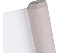 Lienzo preparado con mezcla de lino, Lienzo en blanco de 3 metros for pintar en capas, lienzo for pintura al óleo acrílica.(Width 48cm)