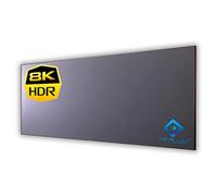 Lienzo ultrafino Zero de HiViLux sin marco, de alto contraste, gris, tela HiViGrey Cinema 5D/HDR Gain 1,35/sin bordes