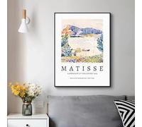 Lienzo vintage de Henri Matisse, famoso pintor. Colección de obras de arte. Pósteres e impresiones. Arte de pared. Decoración de habitación. Decoración de pared (70x110cm/Sin marco).