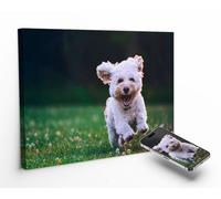 LIENZODECOR Lienzo Personalizado con Foto 15x15 cm - Cuadro Personalizable para Regalo de Cumpleaños, Bodas, San Valentín o Día de la Madre - 20 Tamaños - Hecho en España