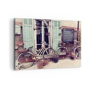 Lienzos decorativos 100x70cm Cuadro Sobre Lienzo Moderno Bicicletas Vintage Vivienda Grande Dormitorio Cocina Cuadros Pared Imágenes Cuadros Decoracion Salon Wall Art Prints Decor AA100x70-4588