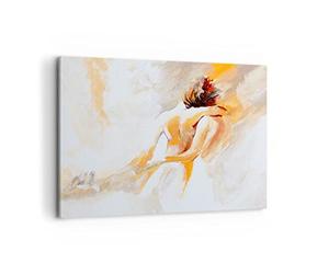 Lienzos decorativos 100x70cm Cuadro Sobre Lienzo Moderno Carácter la amistad el amor el matrimonio Grande Dormitorio Cuadros Pared Imágenes Cuadros Decoracion Salon Wall Art Prints AA100x70-3168