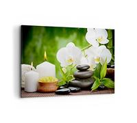 Lienzos decorativos 100x70cm Cuadro Sobre Lienzo Moderno Flor aromaterapia spa Grande Dormitorio Cocina Cuadros Pared Imágenes Cuadros Decoracion Salon Wall Art Prints Decor Canvas AA100x70-2718