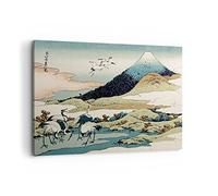Lienzos decorativos 100x70cm Cuadro Sobre Lienzo Moderno Japón Grullas Imagen Grande Dormitorio Cocina Cuadros Pared Imágenes Cuadros Decoracion Salon Wall Art Prints Decor Canvas AA100x70-4541