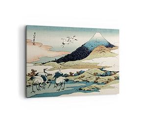 Lienzos decorativos 100x70cm Cuadro Sobre Lienzo Moderno Japón Grullas Imagen Grande Dormitorio Cocina Cuadros Pared Imágenes Cuadros Decoracion Salon Wall Art Prints Decor Canvas AA100x70-4541