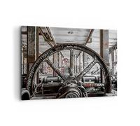 Lienzos decorativos 100x70cm Cuadro Sobre Lienzo Moderno Máquina Industriales Graffiti Grande Dormitorio Cocina Cuadros Pared Imágenes Cuadros Decoracion Salon Wall Art Prints Decor AA100x70-4304