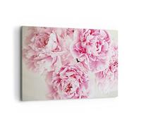 Lienzos decorativos 100x70cm Cuadro Sobre Lienzo Moderno Paeonia Un ramo Flores Grande Dormitorio Cocina Cuadros Pared Imágenes Cuadros Decoracion Salon Wall Art Prints Decor Canvas AA100x70-4961