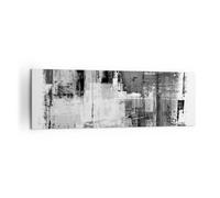 Lienzos decorativos 160x50cm Cuadro Sobre Lienzo Moderno Abstracción Pedazo En Blanco Y Negro Grande XXL Dormitorio Cuadros Pared Imágenes Cuadros Decoracion Salon Wall Art Prints Decor AB160x50-5192