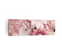 Lienzos decorativos 160x50cm Cuadro Sobre Lienzo Moderno Flores Pastel Brillante Grande XXL Dormitorio Cocina Cuadros Pared Imágenes Cuadros Decoracion Salon Wall Art Prints Decor AB160x50-5716
