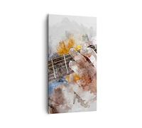 Lienzos decorativos 55x100cm Cuadro Sobre Lienzo Moderno Vertical guitarra musica Grande Dormitorio Cocina Cuadros Pared Imágenes Cuadros Decoracion Salon Wall Art Prints Decor Canvas PA55x100-3448