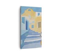 Lienzos decorativos 55x100cm Cuadro Sobre Lienzo Moderno Vertical Pedazo Minimalismo Arquitectura Grande Dormitorio Cuadros Pared Imágenes Cuadros Decoracion Salon Wall Art Prints Decor PA55x100-6164