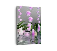 Lienzos decorativos 70x100cm Cuadro Sobre Lienzo Moderno Vertical Computadora gráficos burbuja Grande Dormitorio Cuadros Pared Imágenes Cuadros Decoracion Salon Wall Art Prints Decor PA70x100-2329