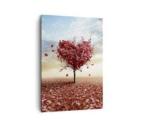 Lienzos decorativos Abstracción otoño árbol hoja Cuadro Sobre Lienzo Moderno Vertical 50x70cm Cuadros Decoracion Salon Dormitorio Cocina Cuadros Pared Imágenes Wall Art Prints Decor PA50x70-2609