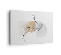 Lienzos decorativos Abstracto Minimalista Acuarela Cuadro Sobre Lienzo Moderno 70x50cm Cuadros Decoracion Salon Dormitorio Cocina Cuadros Pared Imágenes Wall Art Prints Decor Canvas AA70x50-4827