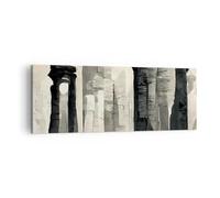 Lienzos decorativos Arquitectura Columna Rocas Cuadro Sobre Lienzo Moderno 140x50cm Cuadros Decoracion Salon Dormitorio Cocina Cuadros Pared Imágenes Grande XXL Wall Art Prints Decor AB140x50-5972