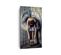 Lienzos decorativos Bailarina Ballet Danza Cuadro Sobre Lienzo Moderno Vertical 45x80cm Cuadros Decoracion Salon Dormitorio Cocina Cuadros Pared Imágenes Wall Art Prints Decor Canvas PA45x80-5153