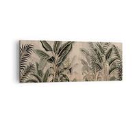 Lienzos decorativos Bosque Hoja Árbol Cuadro Sobre Lienzo Moderno 140x50cm Cuadros Decoracion Salon Dormitorio Cocina Cuadros Pared Imágenes Grande XXL Wall Art Prints Decor Canvas AB140x50-5101