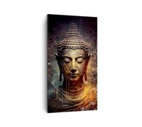 Lienzos decorativos Buda Meditación Religión Cuadro Sobre Lienzo Moderno Vertical 45x80cm Cuadros Decoracion Salon Dormitorio Cocina Cuadros Pared Imágenes Wall Art Prints Decor Canvas PA45x80-5775