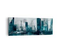 Lienzos decorativos Ciudad Arquitectura Pedazo Cuadro Sobre Lienzo Moderno 140x50cm Cuadros Decoracion Salon Dormitorio Cocina Cuadros Pared Imágenes Grande XXL Wall Art Prints Decor AB140x50-5859