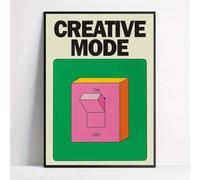 Lienzos decorativos en modo creativo, cuadros para dormitorio, pósteres e impresiones, pinturas murales, arte colorido para tu hogar.（Enmarcado）