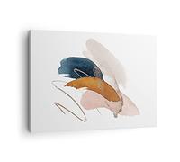 Lienzos decorativos Los Colores Abstracción Pieza Cuadro Sobre Lienzo Moderno 70x50cm Cuadros Decoracion Salon Dormitorio Cocina Cuadros Pared Imágenes Wall Art Prints Decor Canvas AA70x50-5100