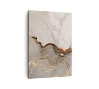 Lienzos decorativos Piedra Arena Abstracción Cuadro Sobre Lienzo Moderno Vertical 50x70cm Cuadros Decoracion Salon Dormitorio Cocina Cuadros Pared Imágenes Wall Art Prints Decor Canvas PA50x70-4778