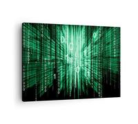 Lienzos decorativos Resumen números de composición Cuadro Sobre Lienzo Moderno 70x50cm Cuadros Decoracion Salon Dormitorio Cocina Cuadros Pared Imágenes Wall Art Prints Decor Canvas AA70x50-2290