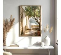 Lienzos impresos con retratos abstractos en negro y dorado, pósteres de pared, arte moderno para sala de estar y cocina para la decoración del hogar (60x90CM/sin marco)