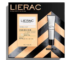 Lierac Radiance Routine Set de Regalo de Navidad: Sérum Concentrado Radiance 30 ml + Fluido Corrector de Ojeras 15 ml