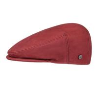 Lierys Gorra Plana de Cuero con Forro Hombre Made in Italia Otoño Invierno