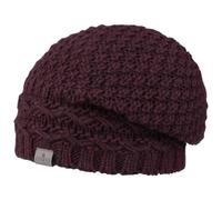 Lierys Gorro Largo Pinea Gorro de Punto Lana de Alpaca Lana Virgen Fabricado en Alemania Mujer Hombre Otoño Invierno